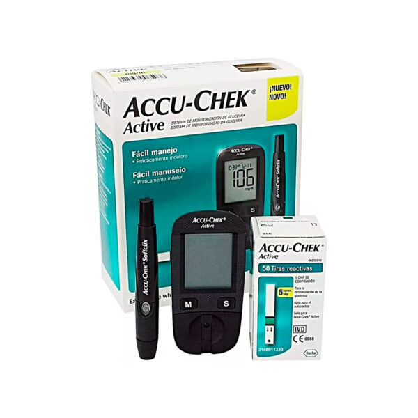 Glucómetro Accu-Chek Active Caja